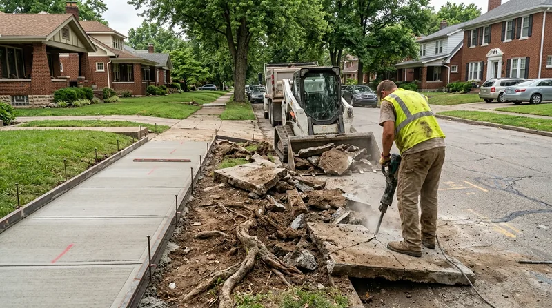 Concrete Removal & Replacement Louisville